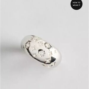 torrid Silver Star Accent Dome Ring